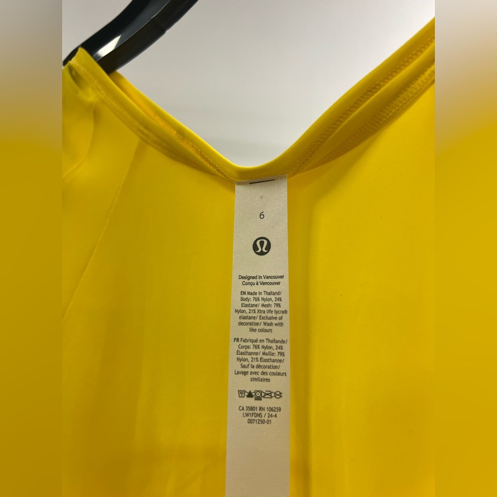 Lululemon sculpt cropped tank size 6 UTYL - Picture 3 of 4